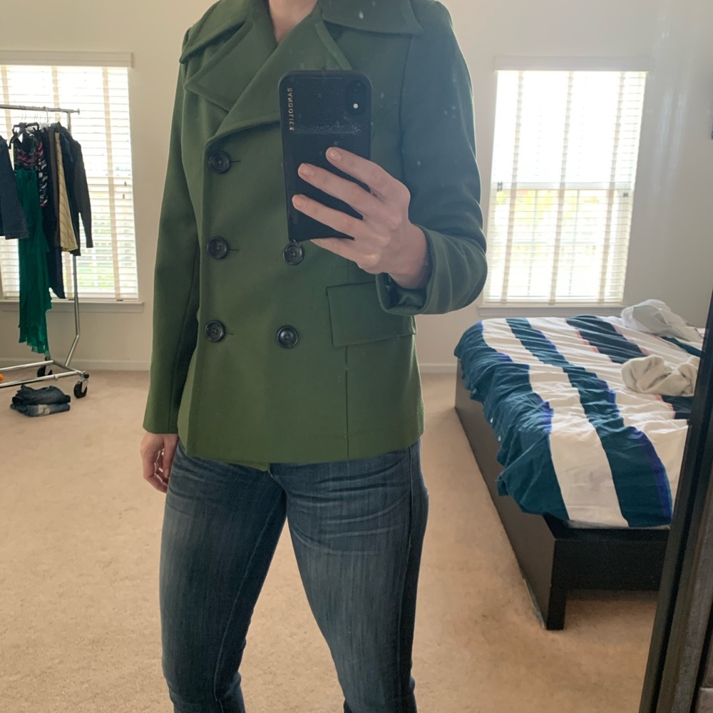 Banana Republic wool pea coat